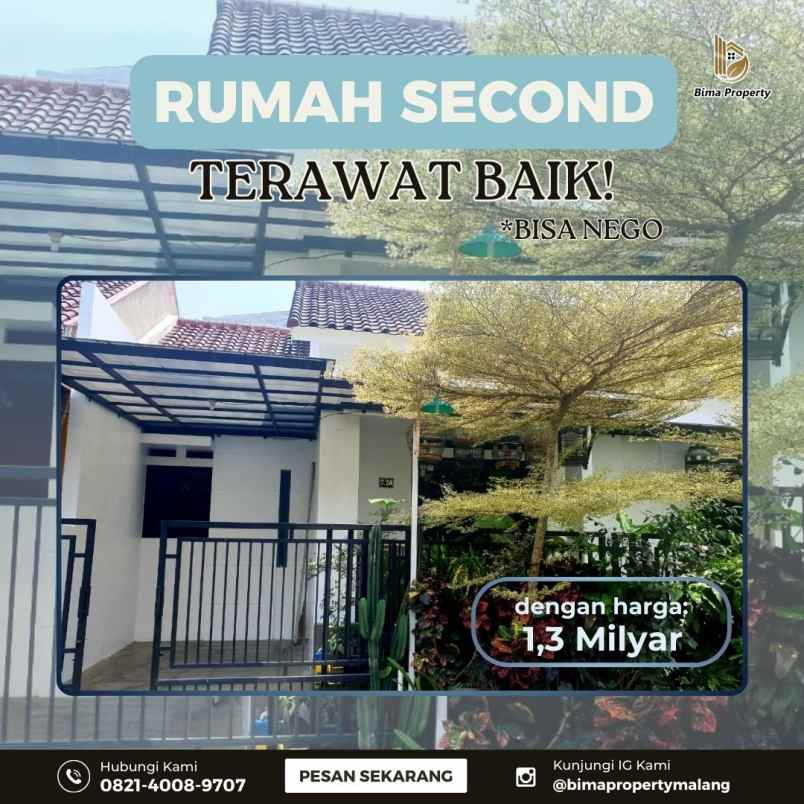 dijual rumah blimbing