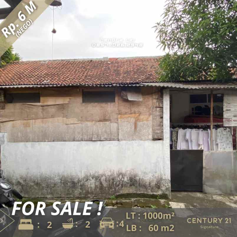 dijual rumah cirendeu