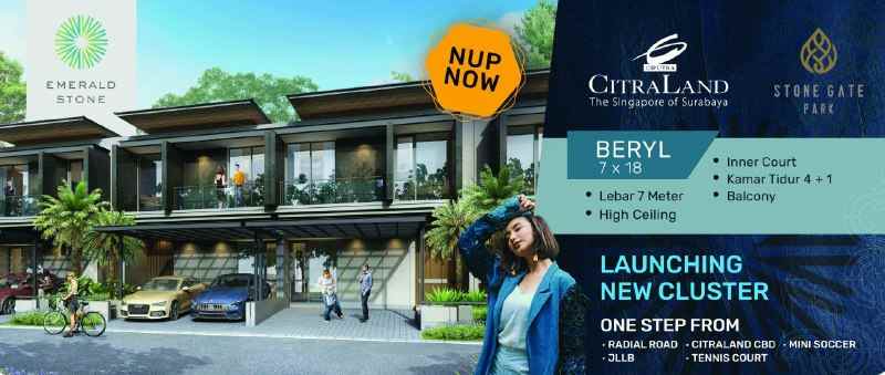 dijual rumah citraland surabaya