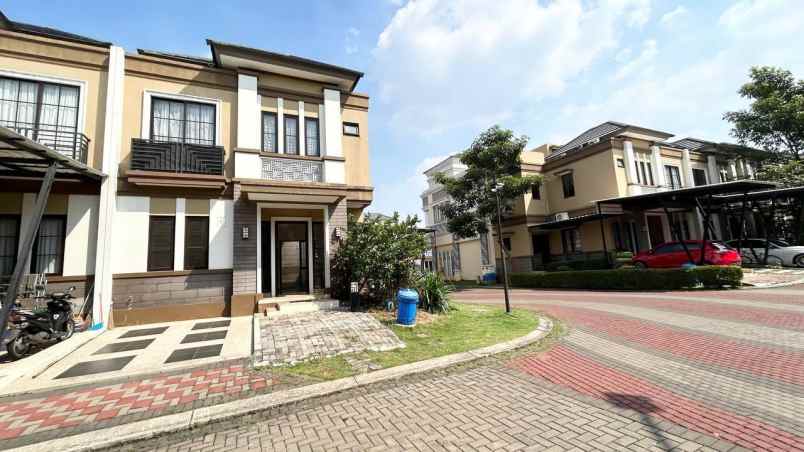 dijual rumah cluster nusaloka bsd city