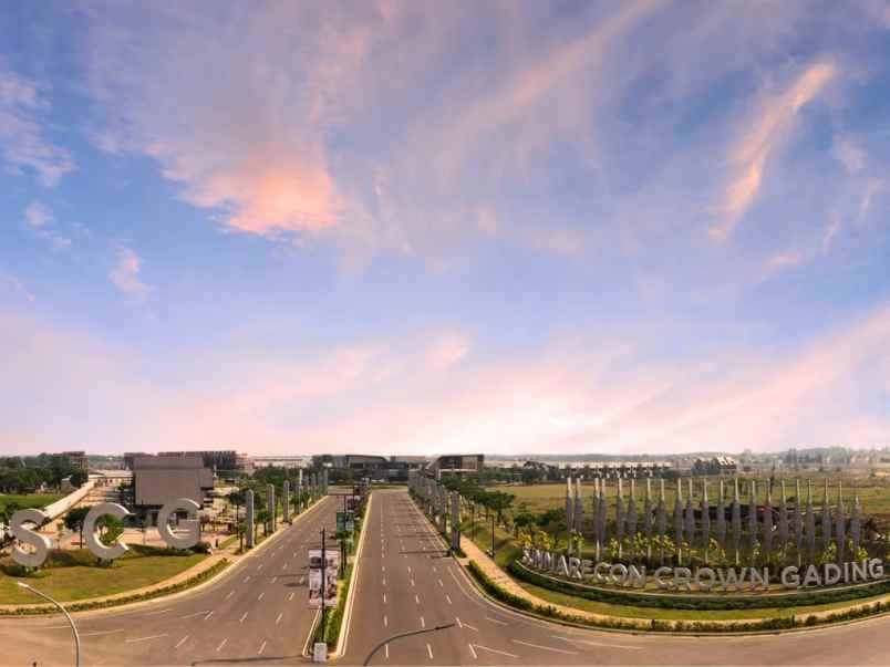 dijual rumah cluster regia scg