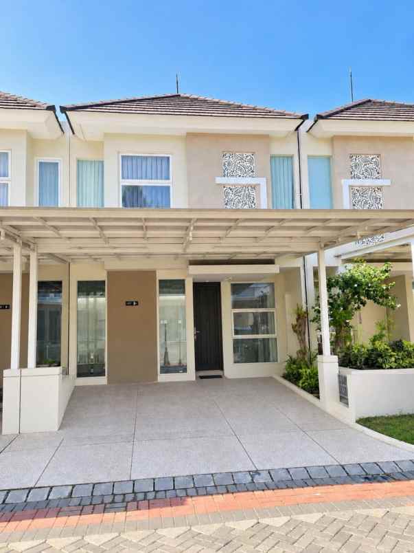 dijual rumah cluster suvadiva pakuwon city