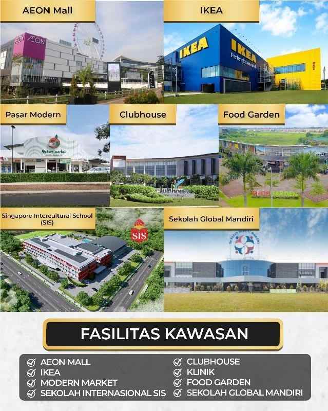 dijual rumah cluster thames jgc jakarta