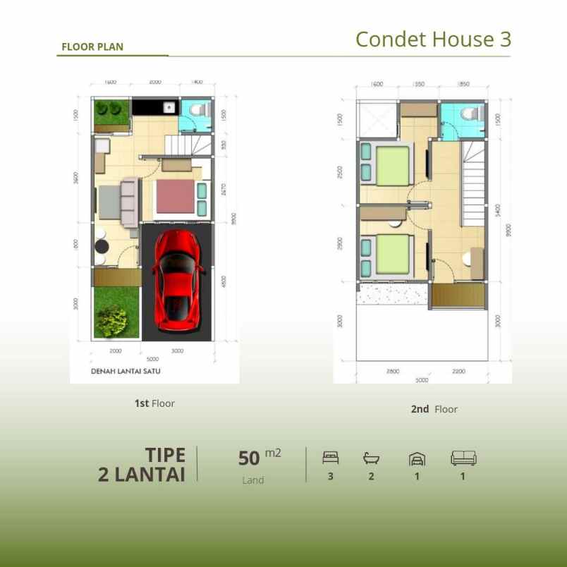 dijual rumah condet kramatjati