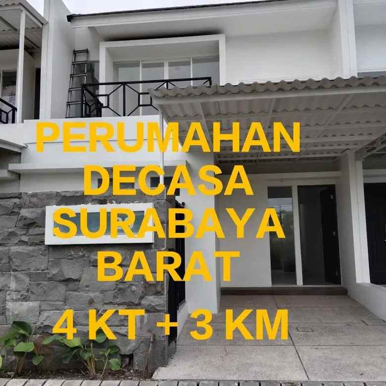 dijual rumah de casa menganti surabaya