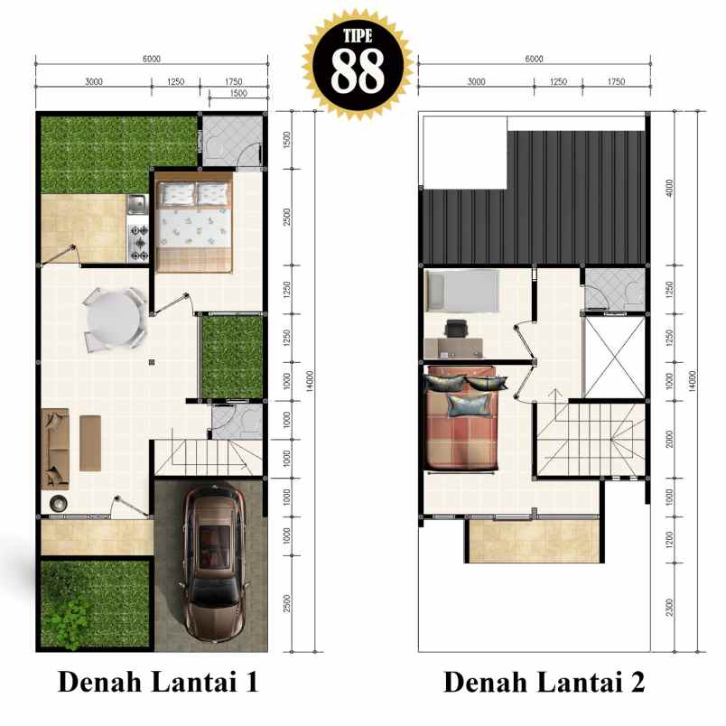 dijual rumah dekat toll sawangan