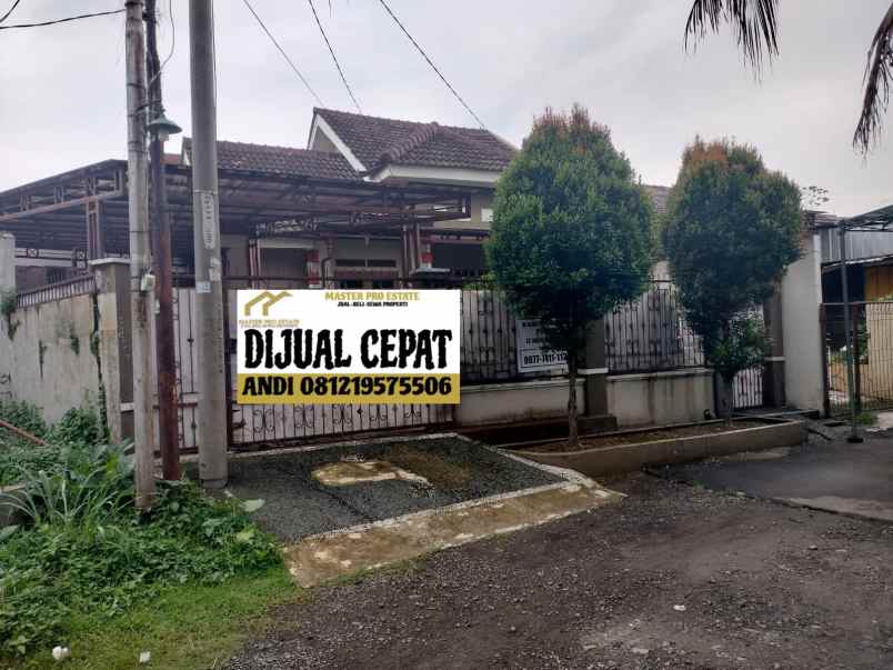 dijual rumah di bukit cimanggu city