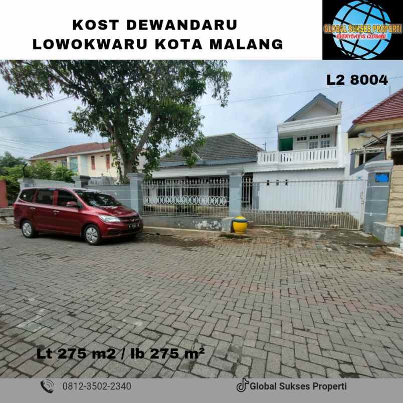 dijual rumah di jalan dewandaru