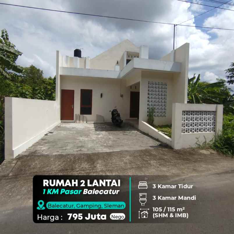 dijual rumah gamping