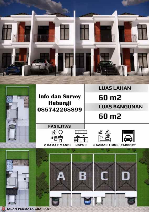 dijual rumah grafika banyumanik