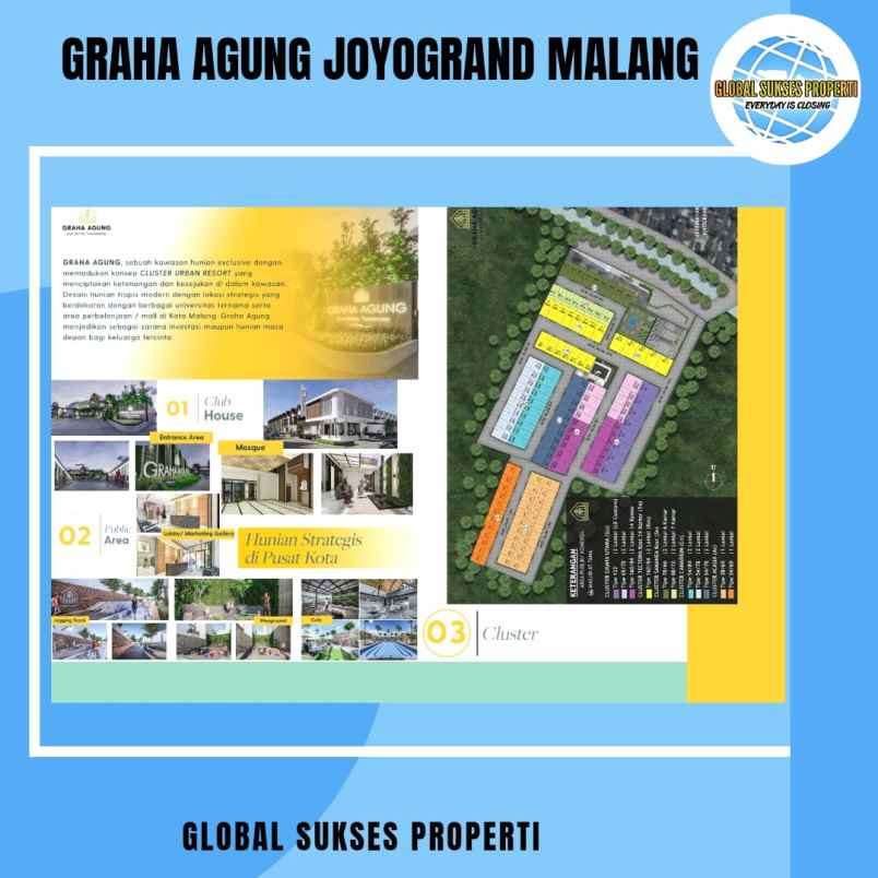 dijual rumah graha agung joyogrand