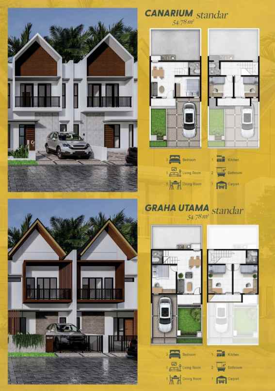 dijual rumah graha agung joyogrand