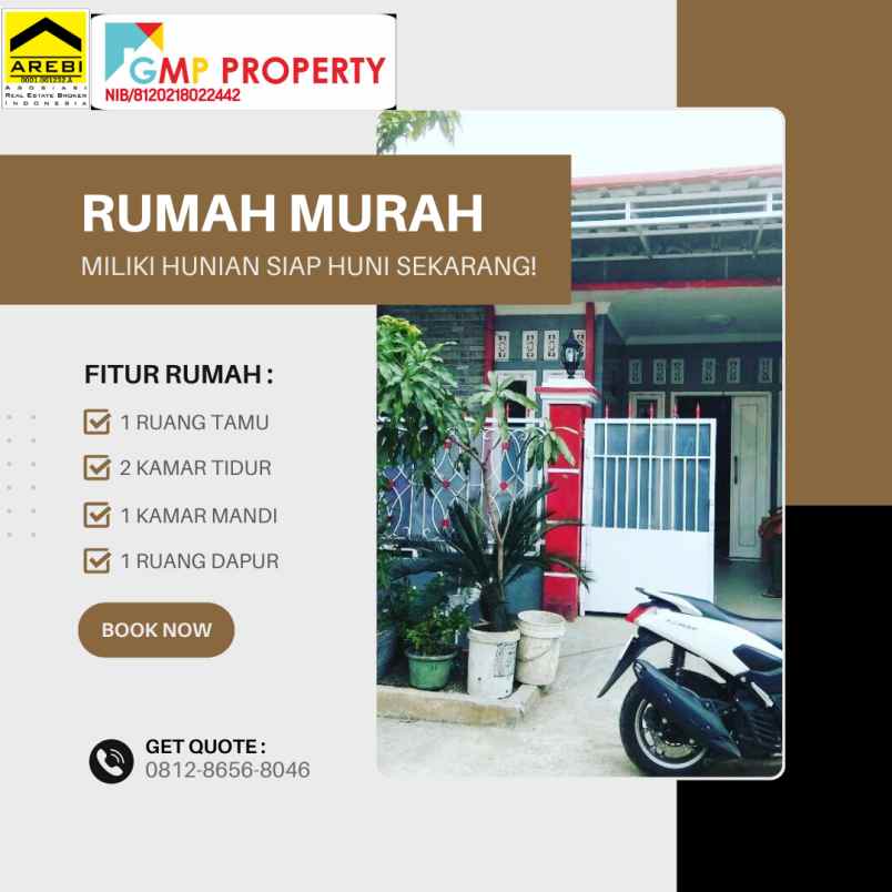 dijual rumah gunung jati bahagia