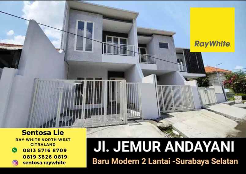 dijual rumah jemur andayani