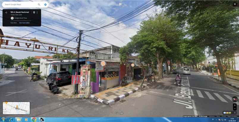 dijual rumah jl basuki rahmat