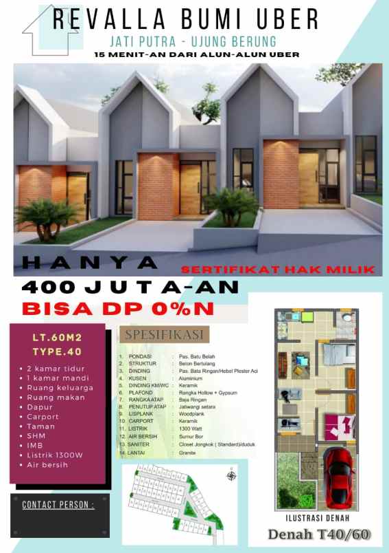 dijual rumah jl cigending ujungberung