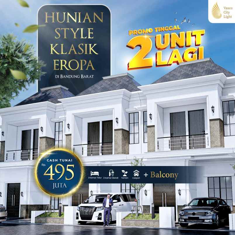 dijual rumah jl cihanjuang rahayu