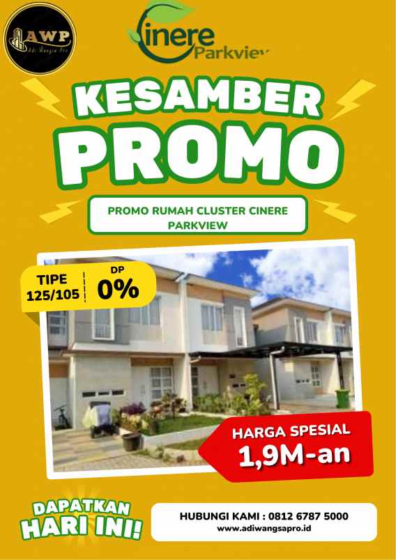 dijual rumah jl cinere parkview raya