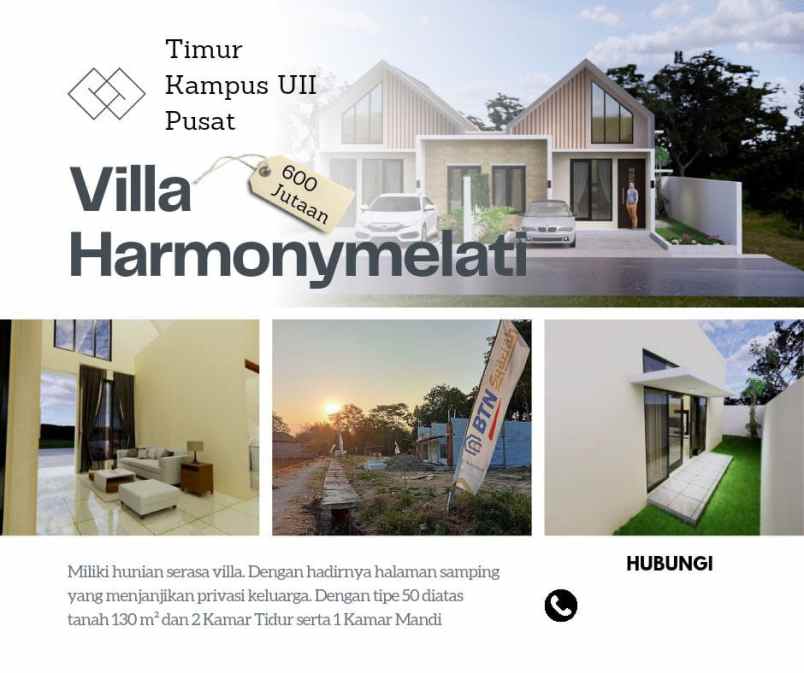 dijual rumah jl kaliurang km 12 5