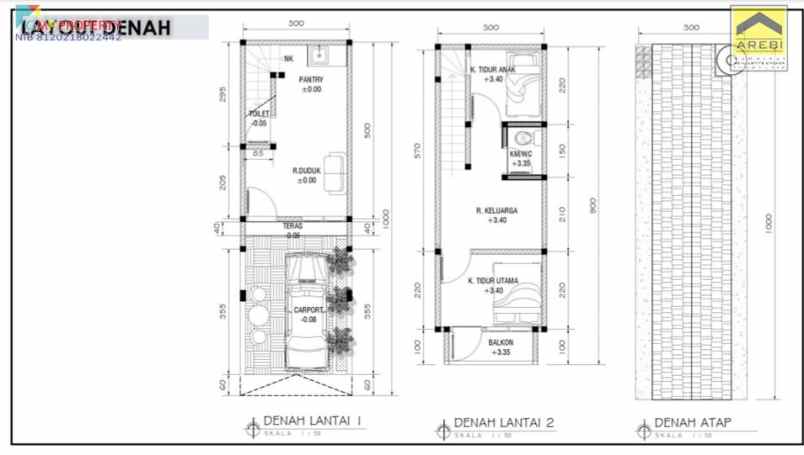 dijual rumah jl karapitan