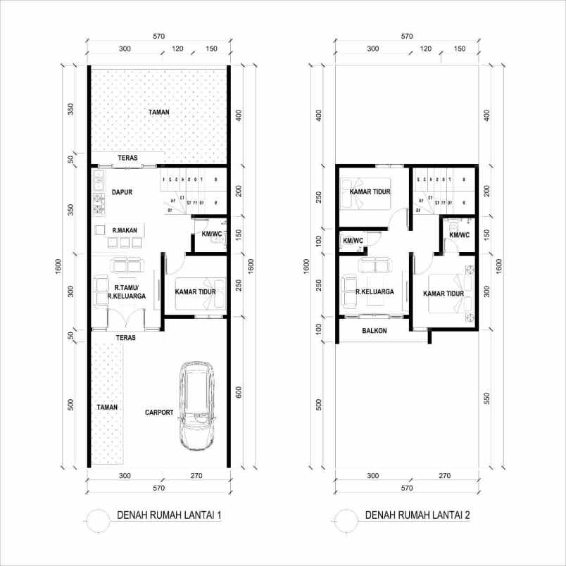 dijual rumah jl kav bri kalibaru kec