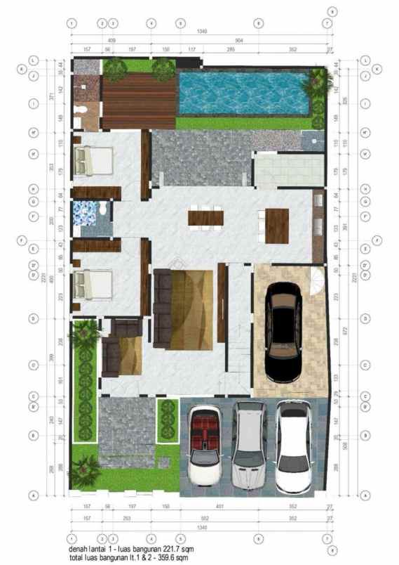 dijual rumah jl komp griya mandiri