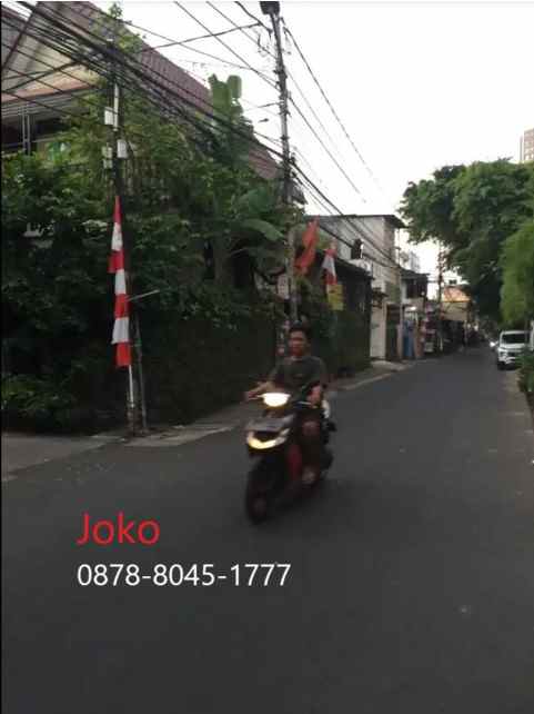 dijual rumah jl menteng atas