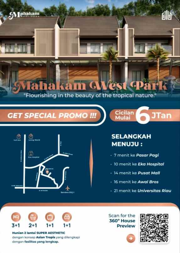 dijual rumah jl rambutan iii