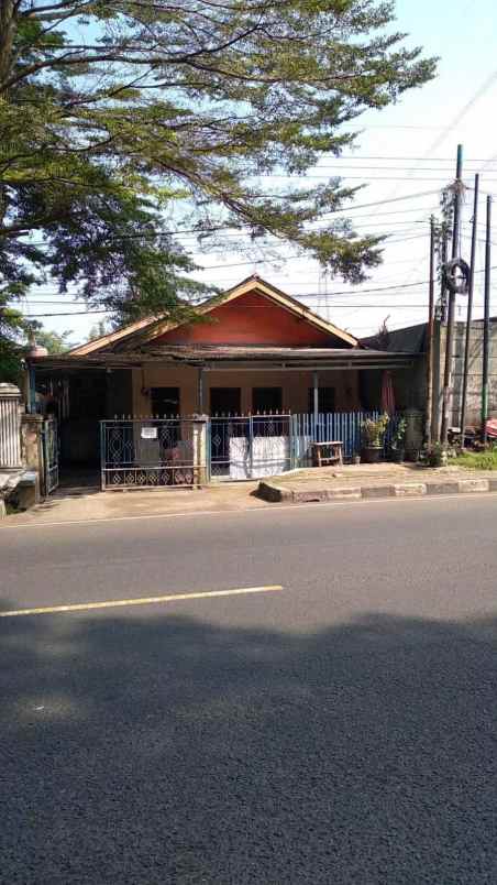 dijual rumah jl raya cibening