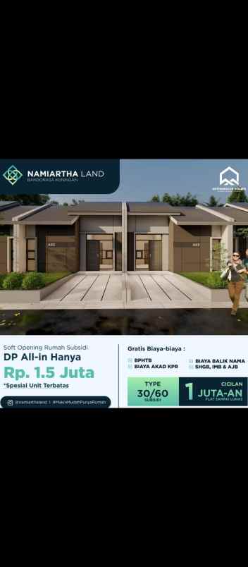 dijual rumah jl simpang bandorasa kulon