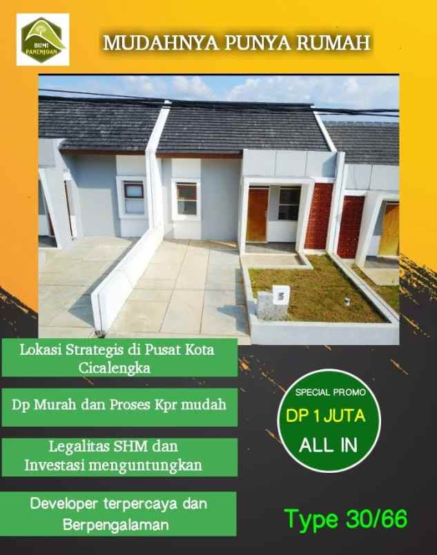 dijual rumah jl sindangwangi cicalengka