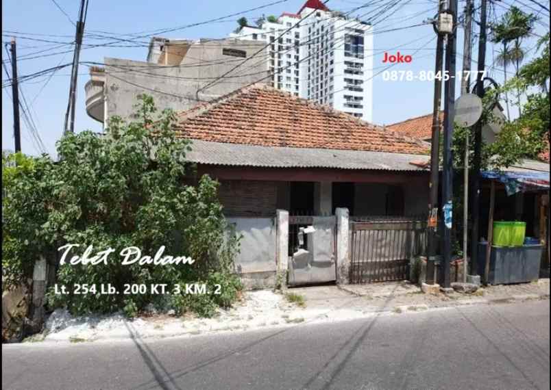 dijual rumah jl tebet dalam