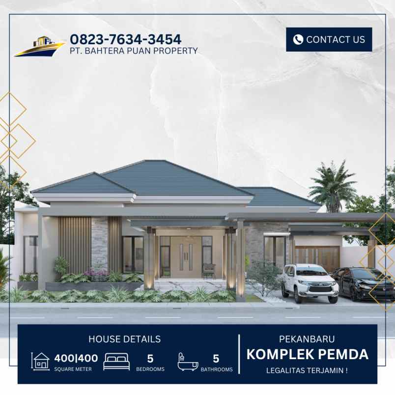 dijual rumah jln cemara gading