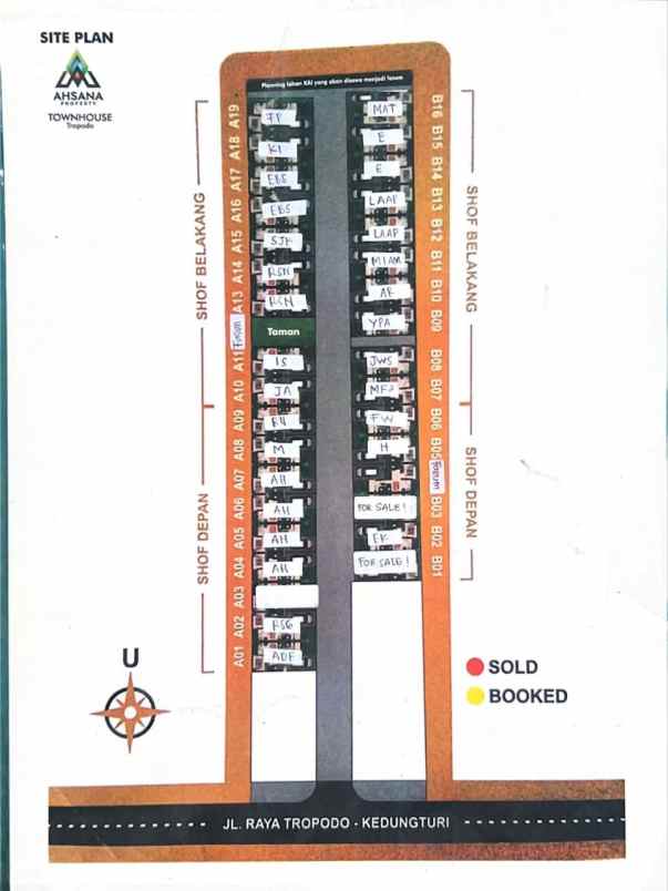 dijual rumah kedungturi magersari