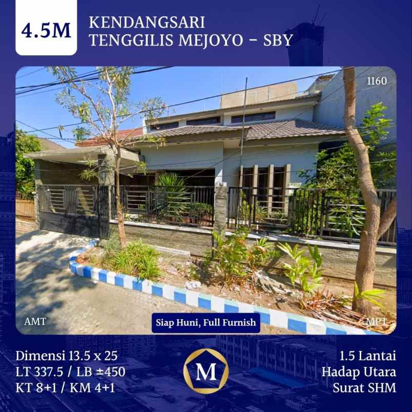 dijual rumah kendangsari