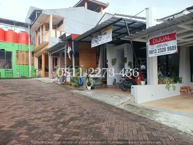 dijual rumah komp ssp sariwangi akses jalan lebar shm