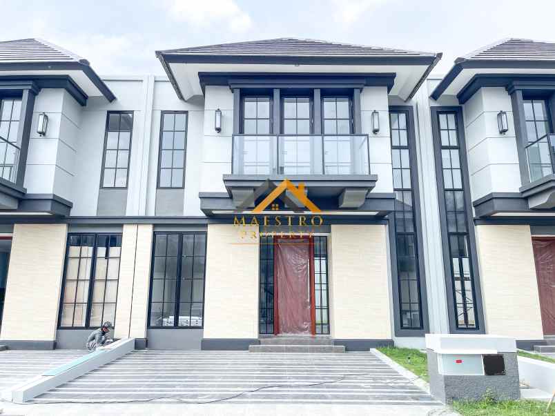 dijual rumah komplek citraland gama