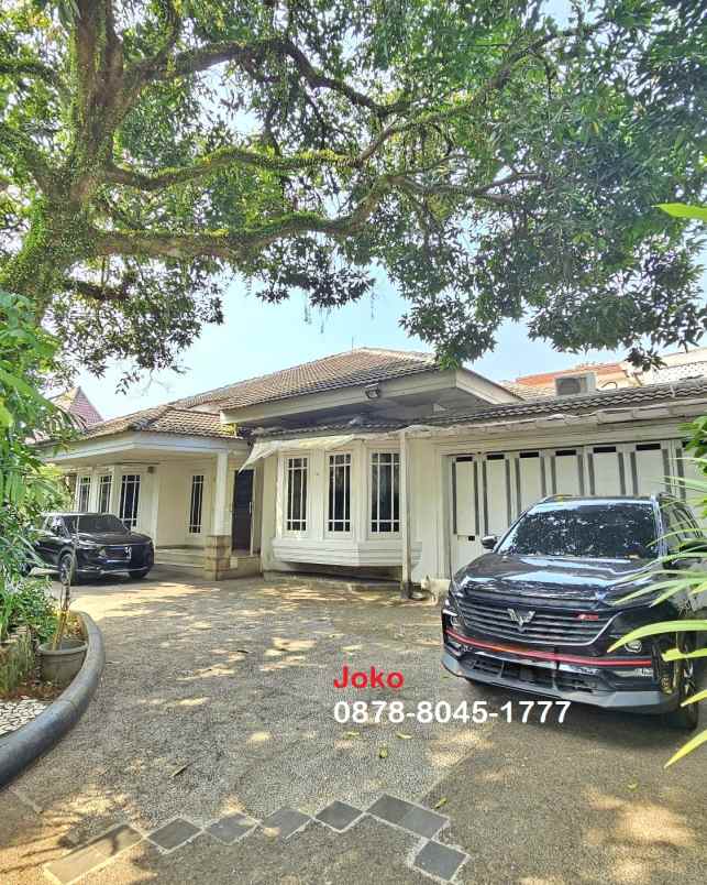 dijual rumah komplek polri ragunan