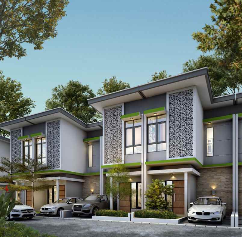 dijual rumah minimalis one gate system di kediri