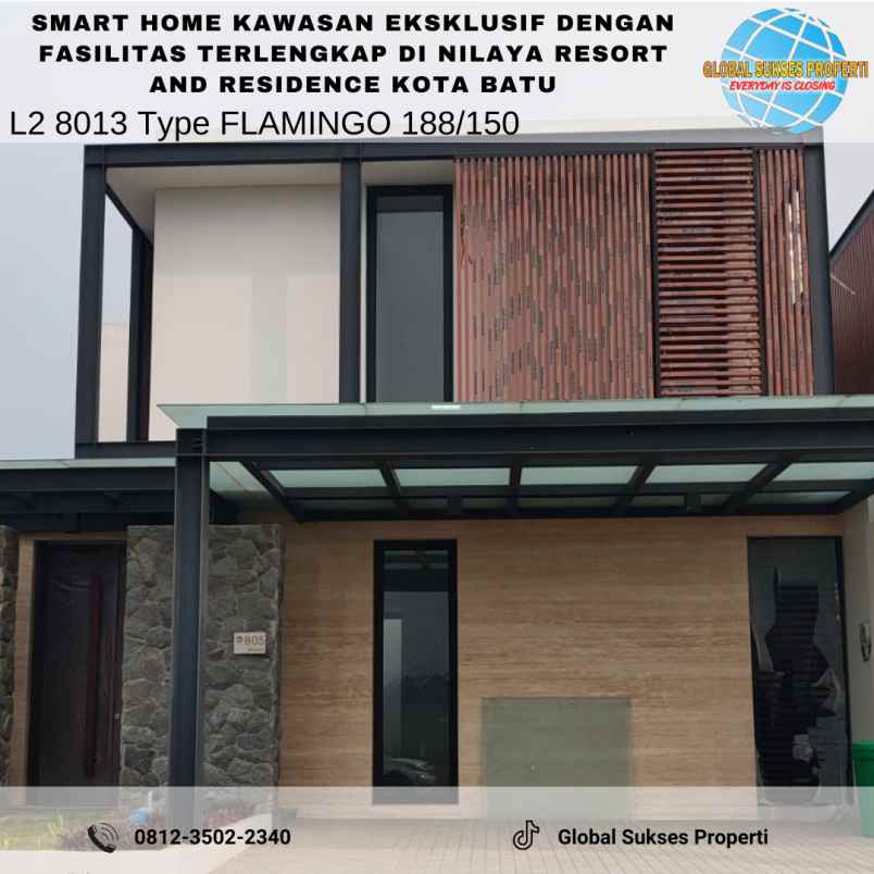 dijual rumah nilaya resort residence