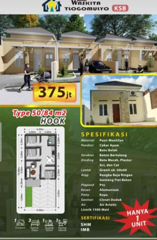 dijual rumah pedurungan