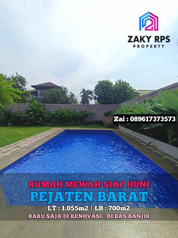 dijual rumah pejaten barat