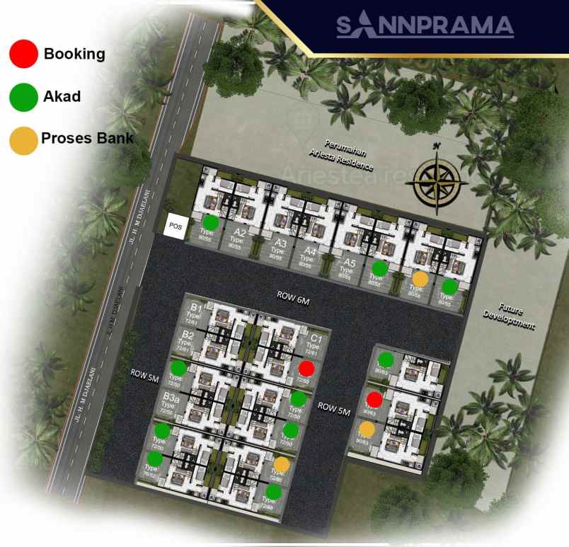 dijual rumah pondok terong cipayung depok