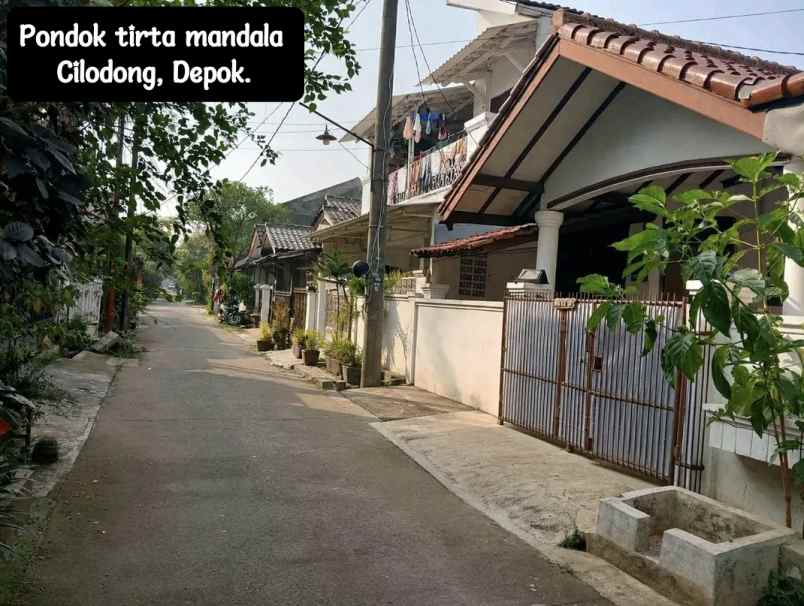 dijual rumah pondok tirta mandala