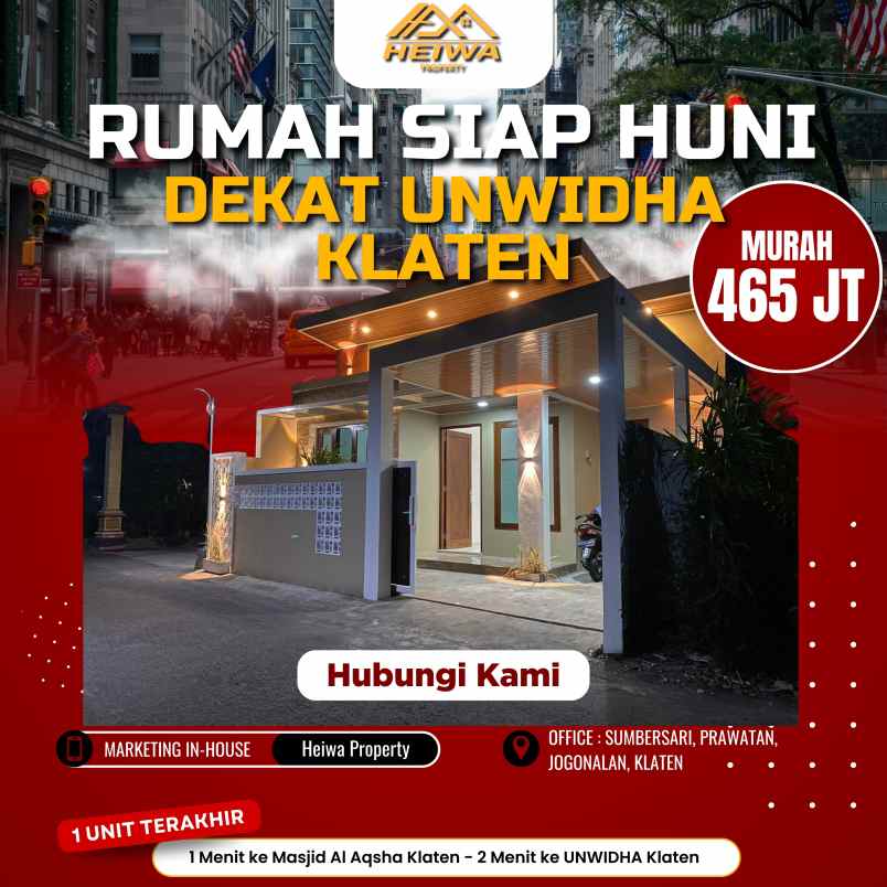 dijual rumah pundungan jonggrangan