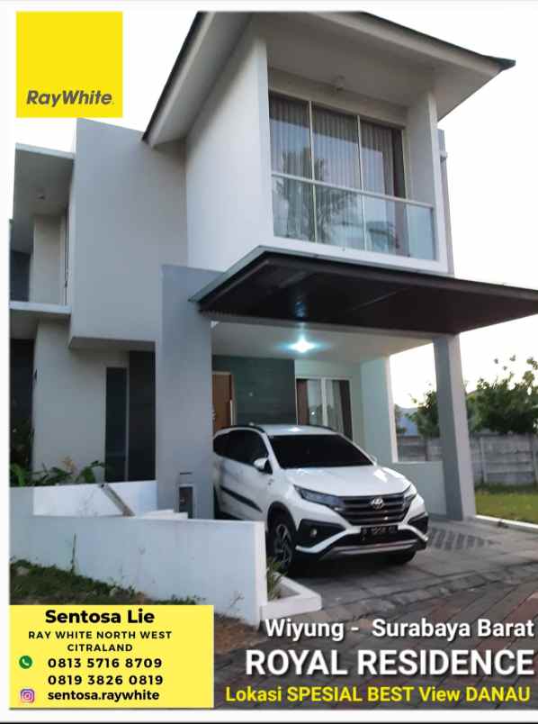 dijual rumah royal residence