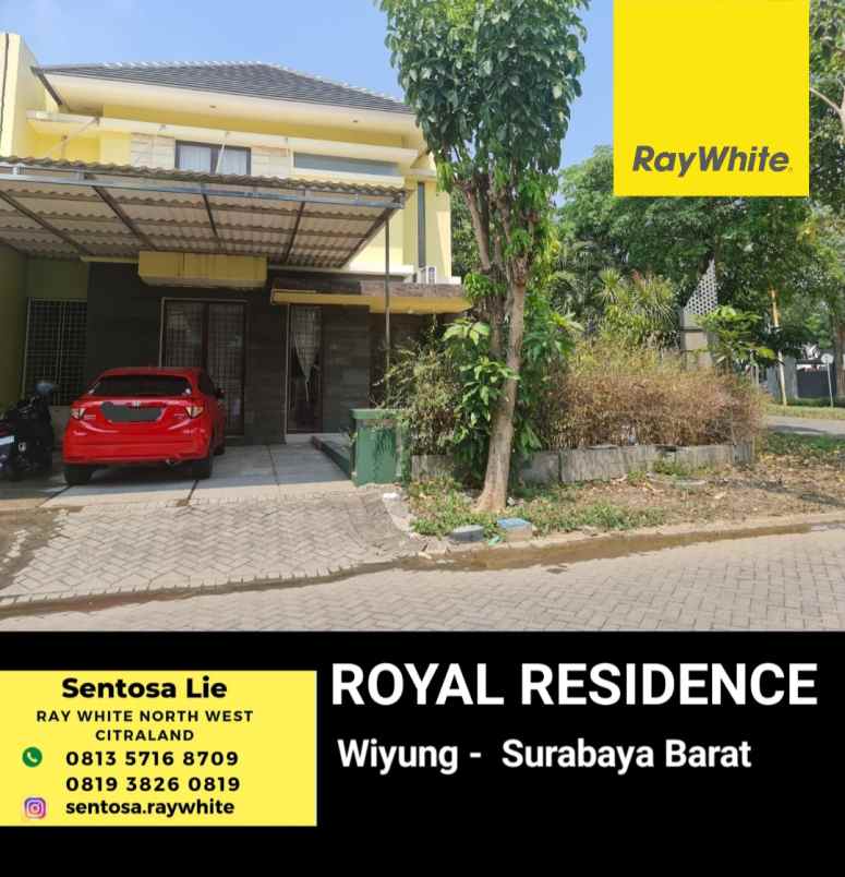 dijual rumah royal residence