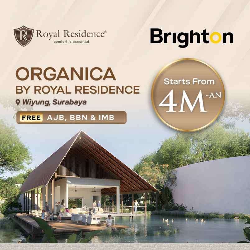 dijual rumah royal residence