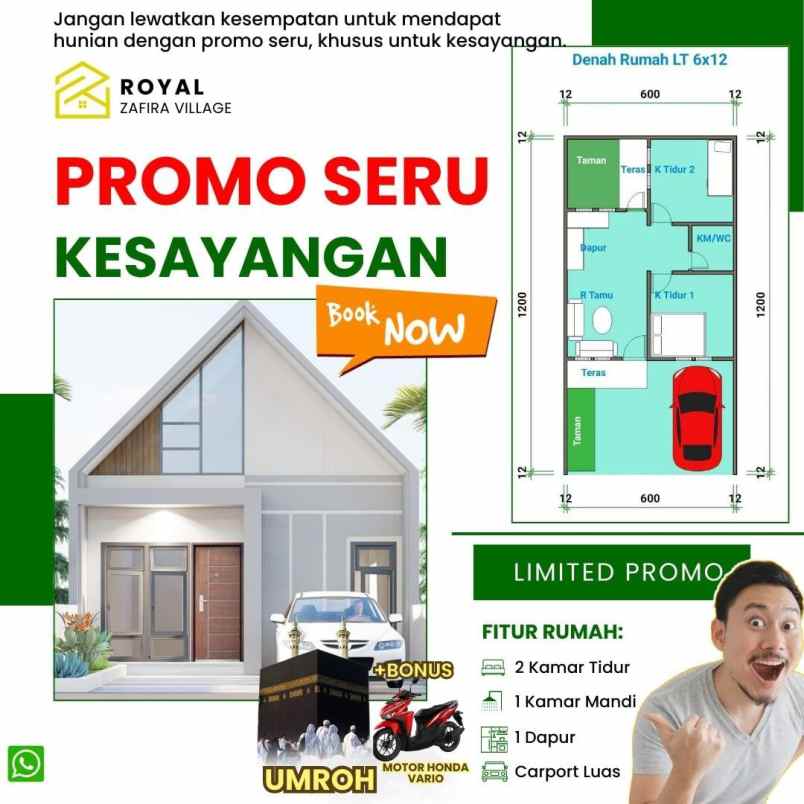 dijual rumah sawangan