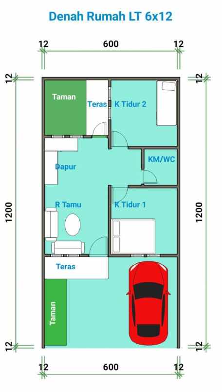 dijual rumah sawangan